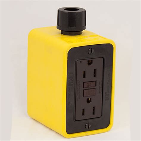 electrical boxes yellow|Yellow Portable Watertight Electrical Boxes .